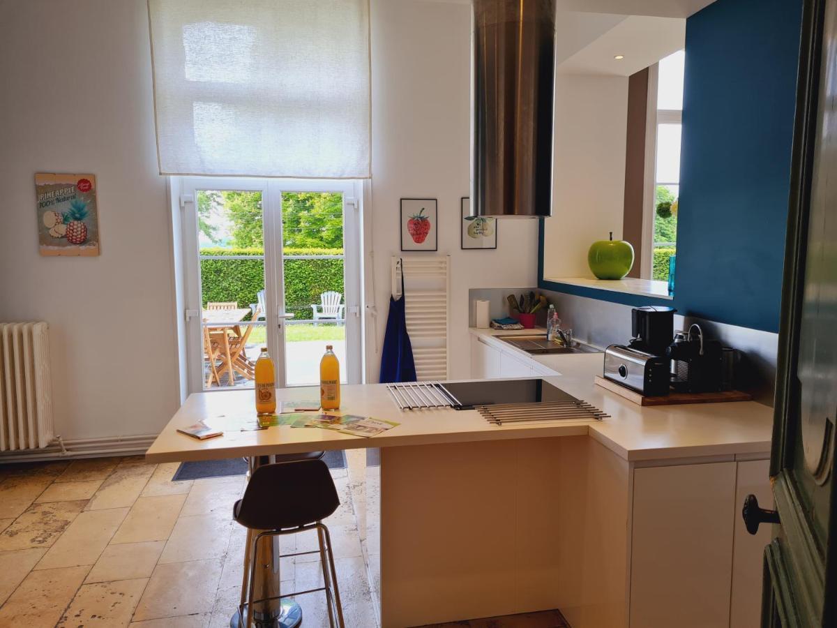 Grand Gite 15 Personnes, 9 Chambres, 100Km De Paris En Exclusivite Septmonts Luaran gambar